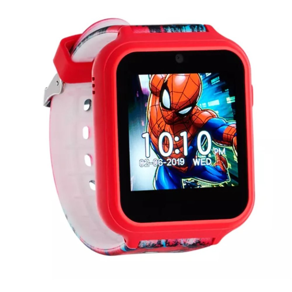 Marvel Spiderman Smart Interactive Touch Screen Watch w/Camera Games Alarm Video